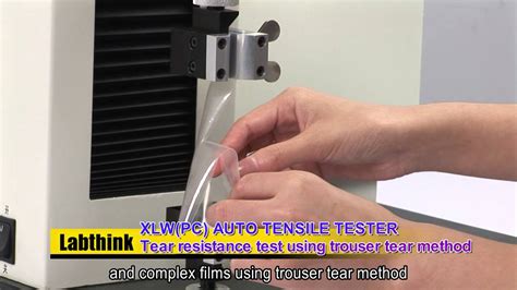 astm trouser tear test|tear strength of trouser.